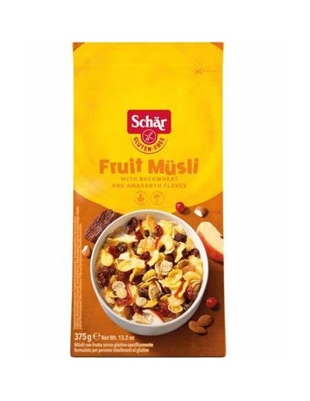 Cereali senza glutine Fruit Musli - gusto sano